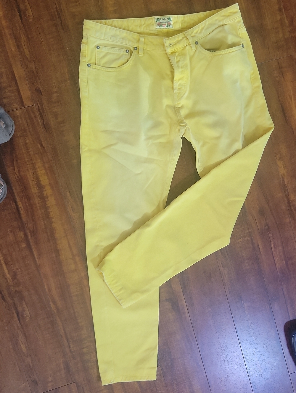 Gant Men’s Yellow Slim Jeans